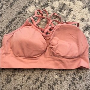 Pink bralette